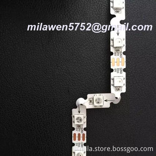 SMD 5050 RGB built in sk6812 ic led bendable digital strip,sk6812 s type led strip